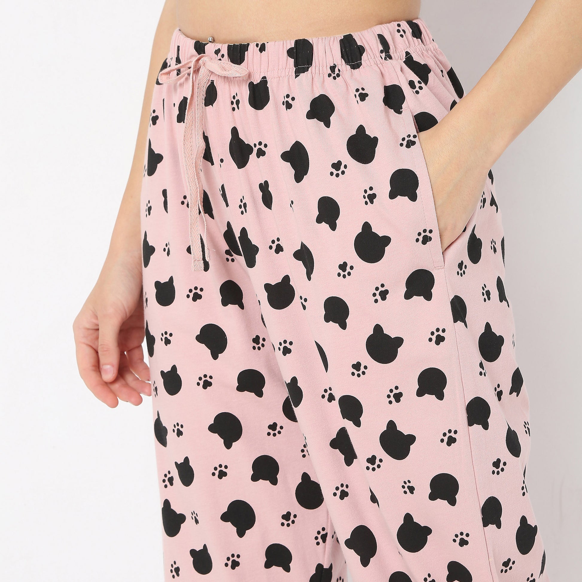 Animal Print Full Length Core Pyjamas