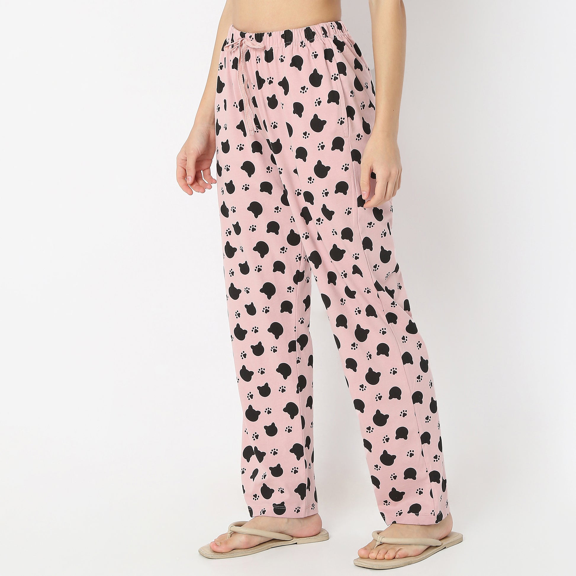Animal Print Full Length Core Pyjamas
