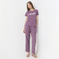 Regular Fit Printed Mid Rise Pyjamas