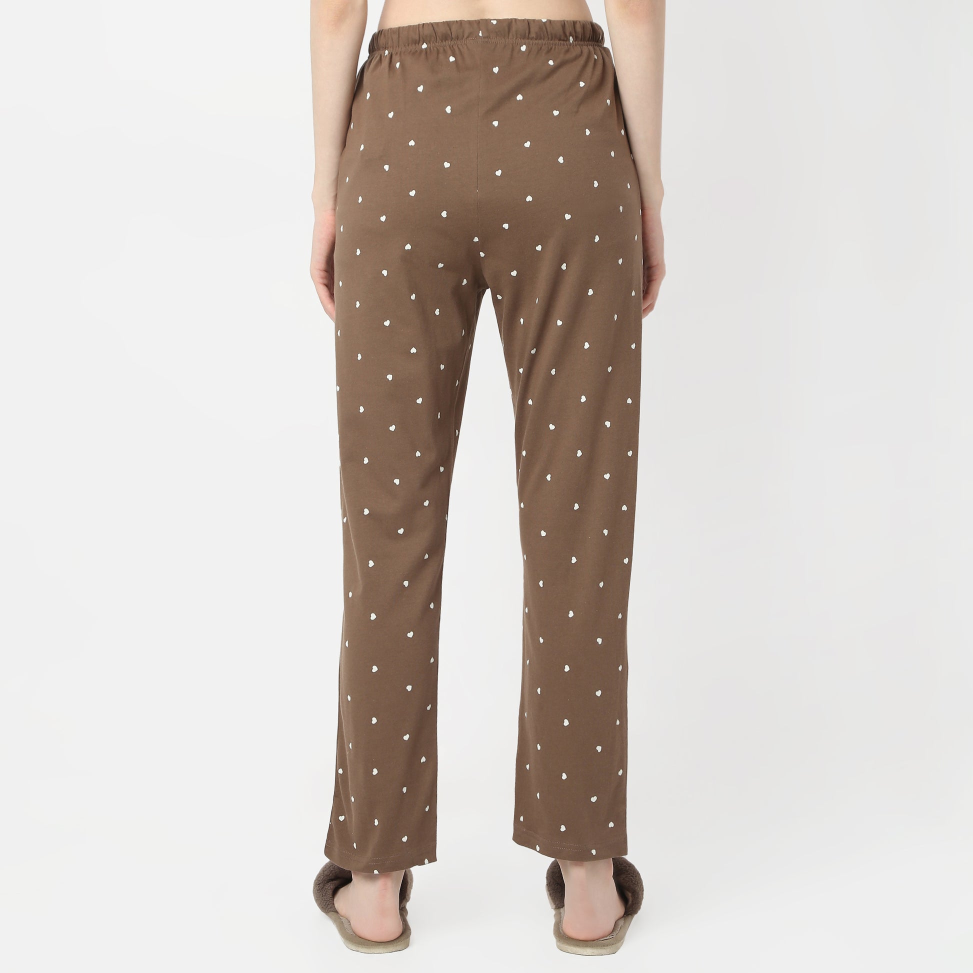 Regular Fit Printed Mid Rise Pyjamas
