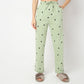 Regular Fit Printed Mid Rise Pyjamas