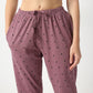 Regular Fit Printed Full Length Mid Rise Pyjamas
