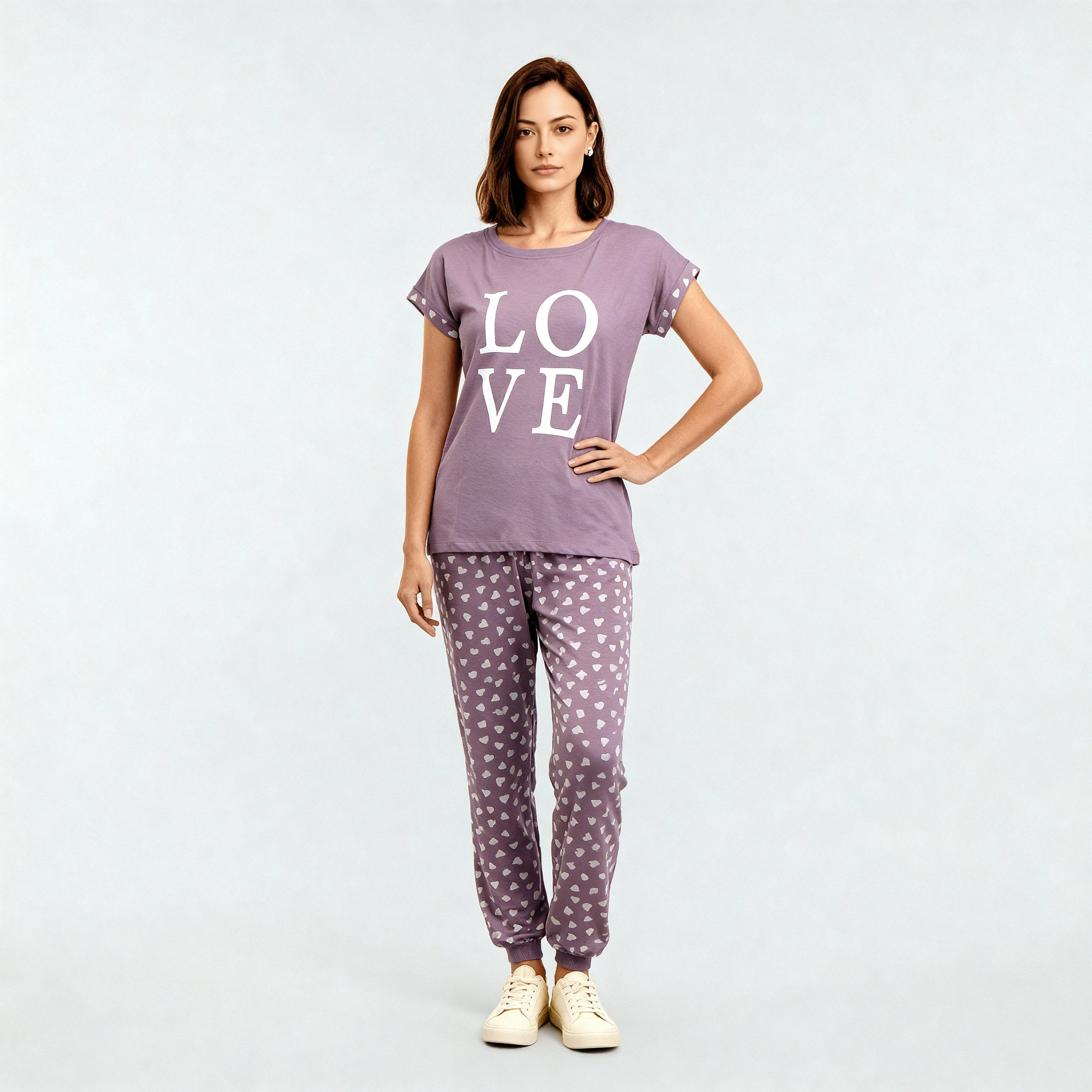 Cotton Printed Lounge Pyjama