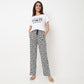 Animal Print Cotton Lounge Pyjamas
