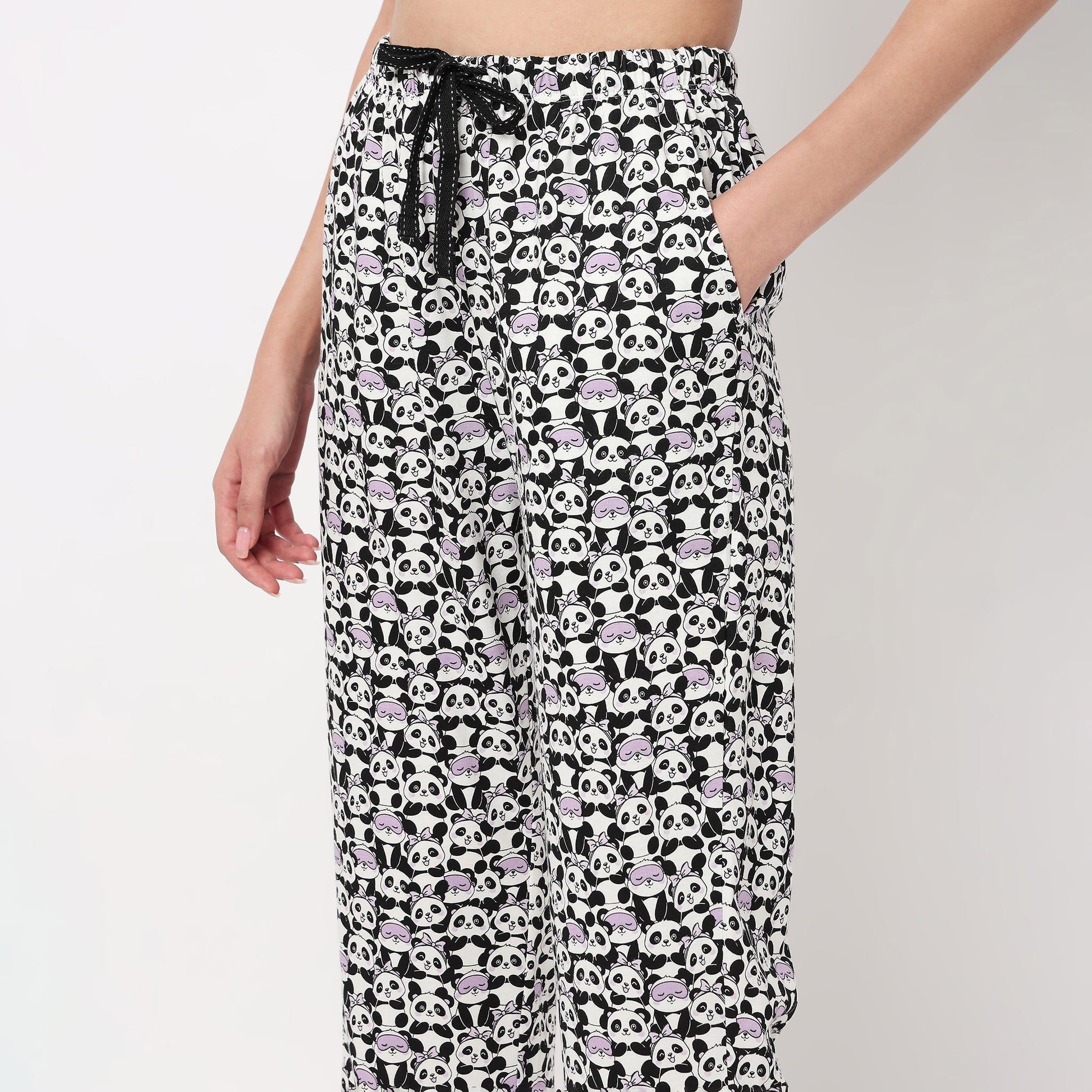 Animal Print Cotton Lounge Pyjamas