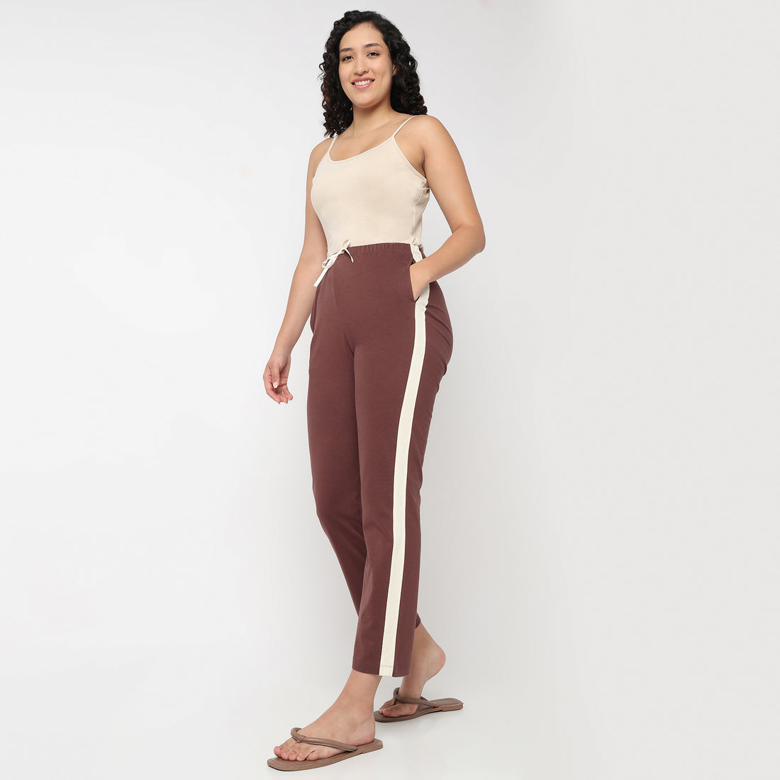 Stripped Mid Rise Lounge Pyjama