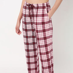 Cotton Checkered Lounge Pyjamas