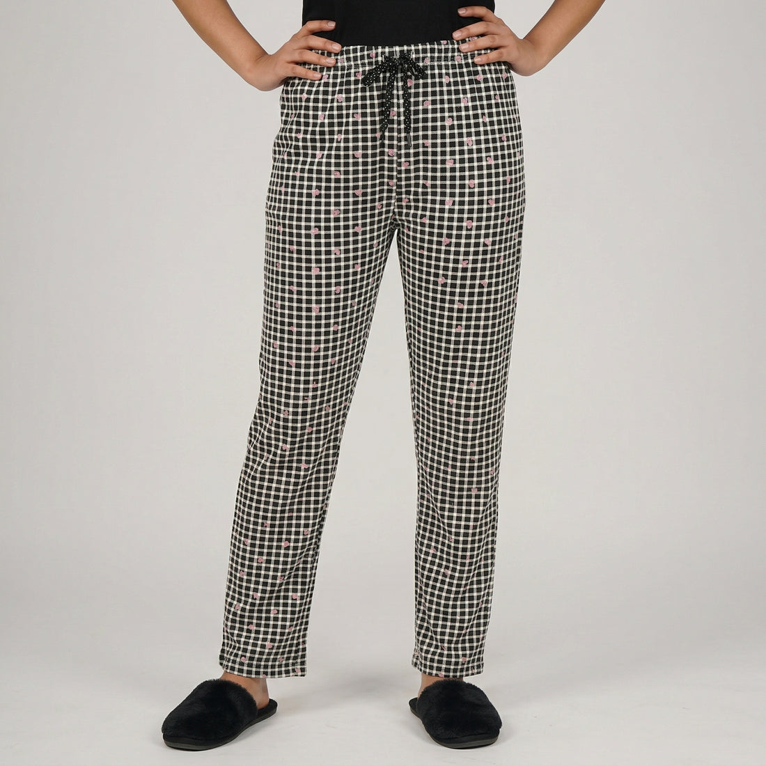 Cotton Checkered Core Pyjama