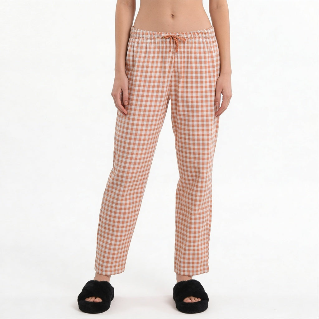 Cotton Checkered Lounge Pyjama