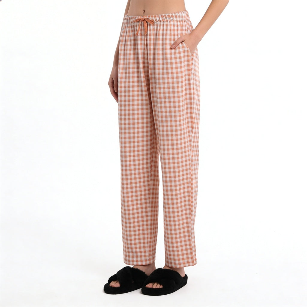 Cotton Checkered Lounge Pyjama