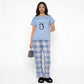 Cotton Checkered Lounge Pyjama