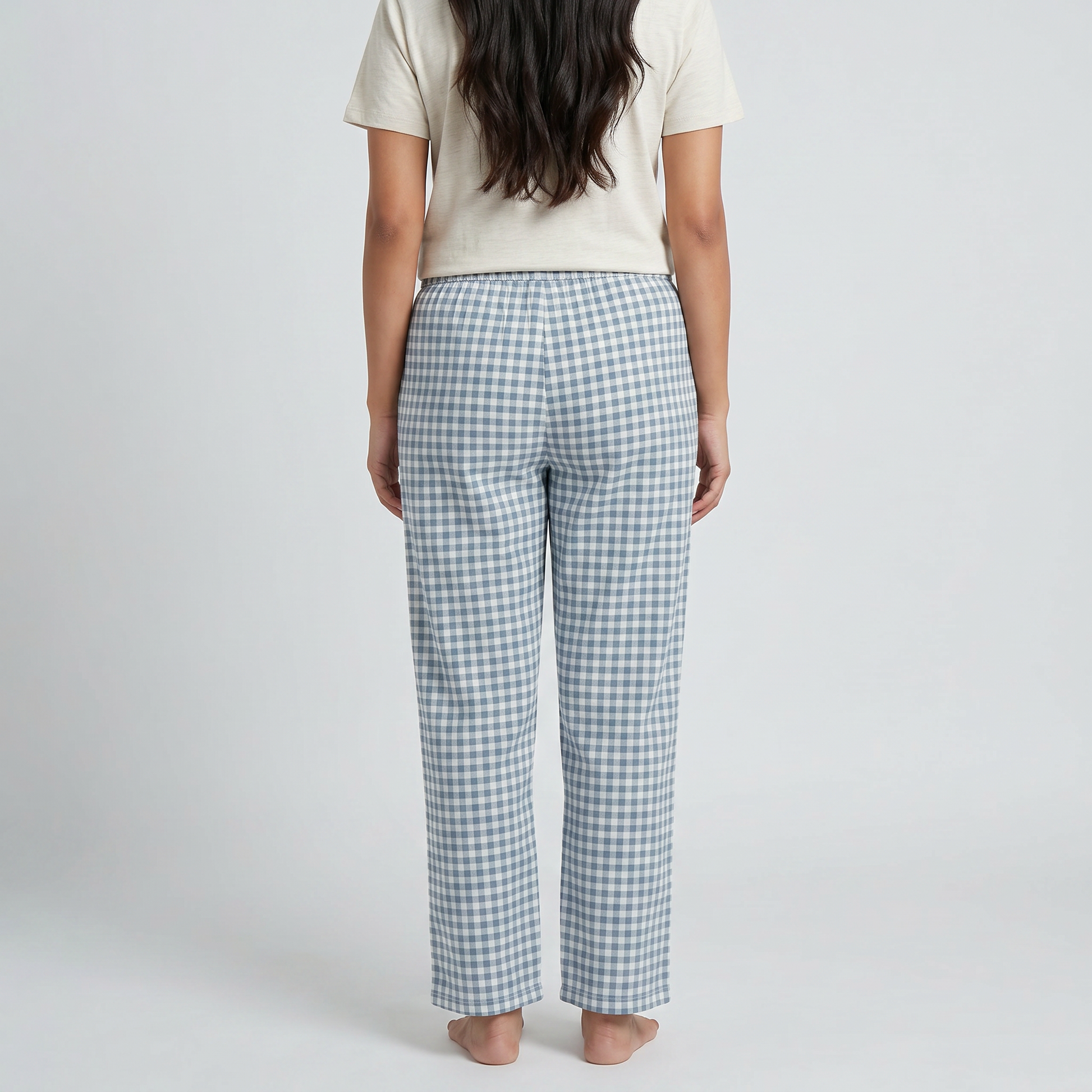 Cotton Checkered Lounge Pyjamas