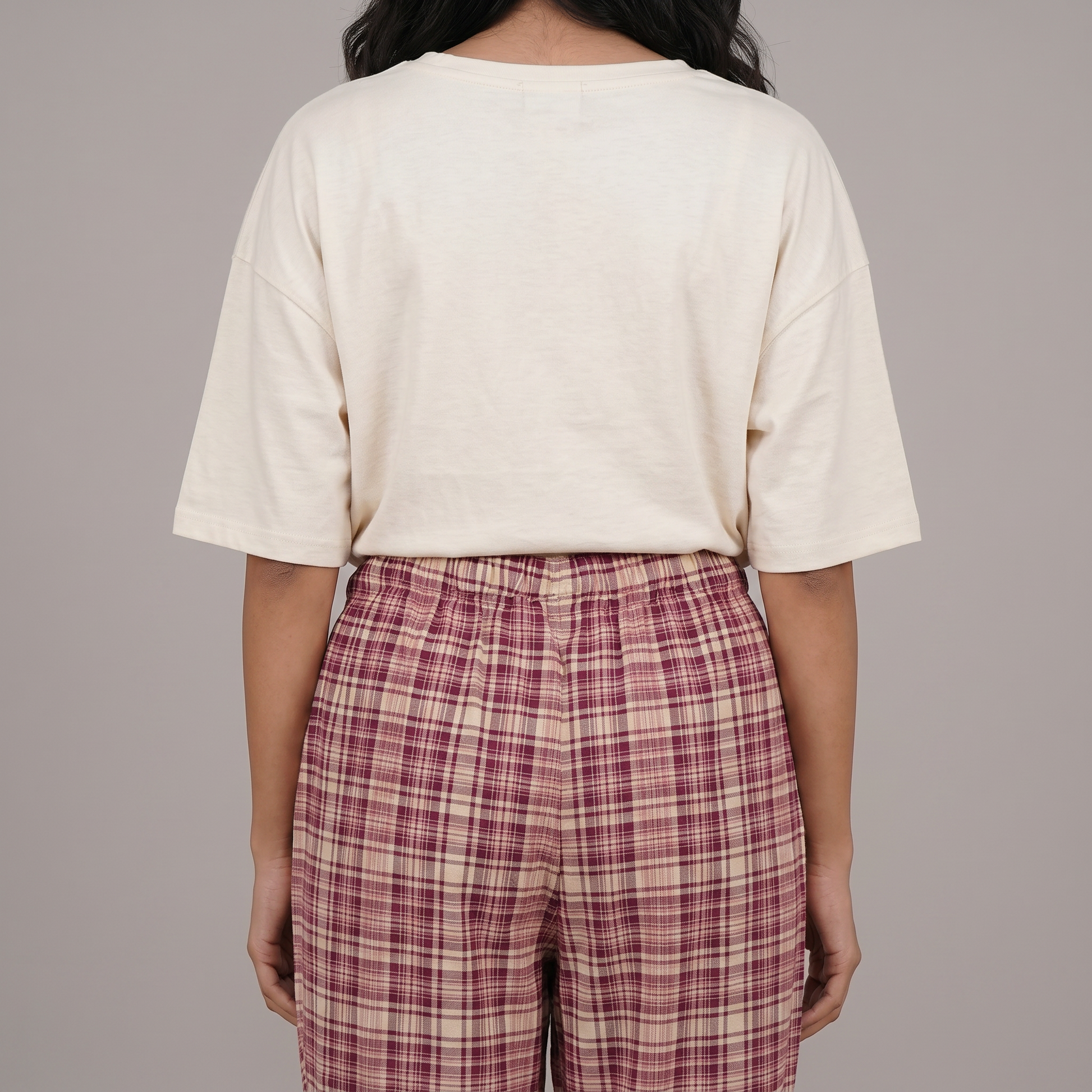 Cotton Checkered Lounge Pyjamas