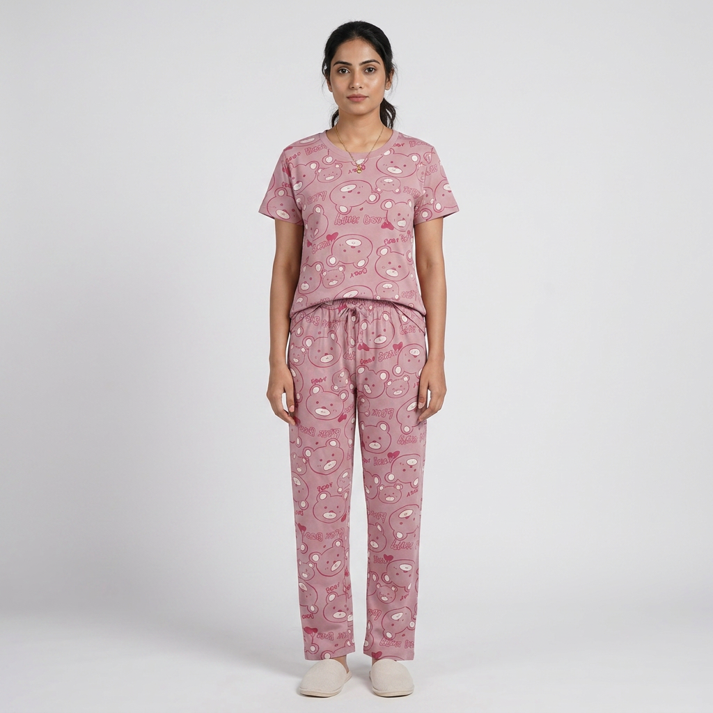 Cotton Printed Lounge Pyjama