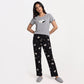 Cotton Printed Lounge Pyjama