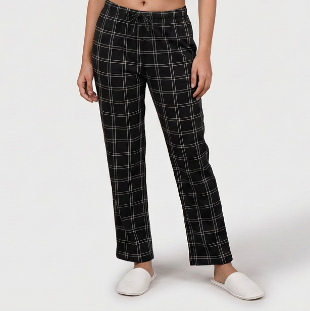 Cotton Checkered Lounge Pyjama