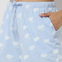 Regular Fit Printed Mid Rise Shorts