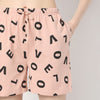 Regular Fit Printed Mid Rise Shorts