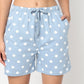 Polka Printed Loungewear Shorts