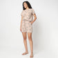 Floral Printed Loungewear Shorts