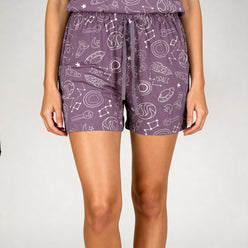 Cotton Printed Lounge Shorts
