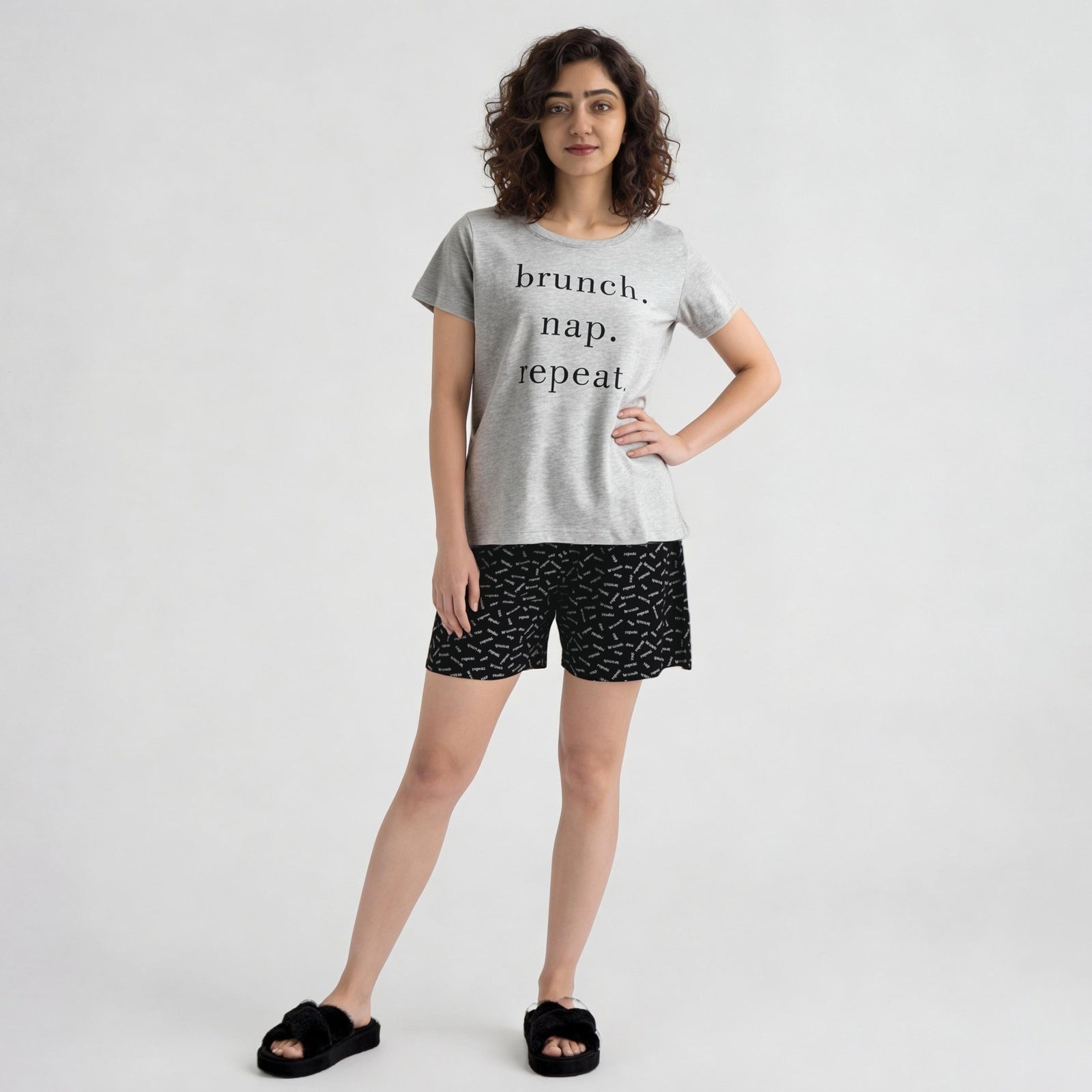 Cotton Printed Core Shorts