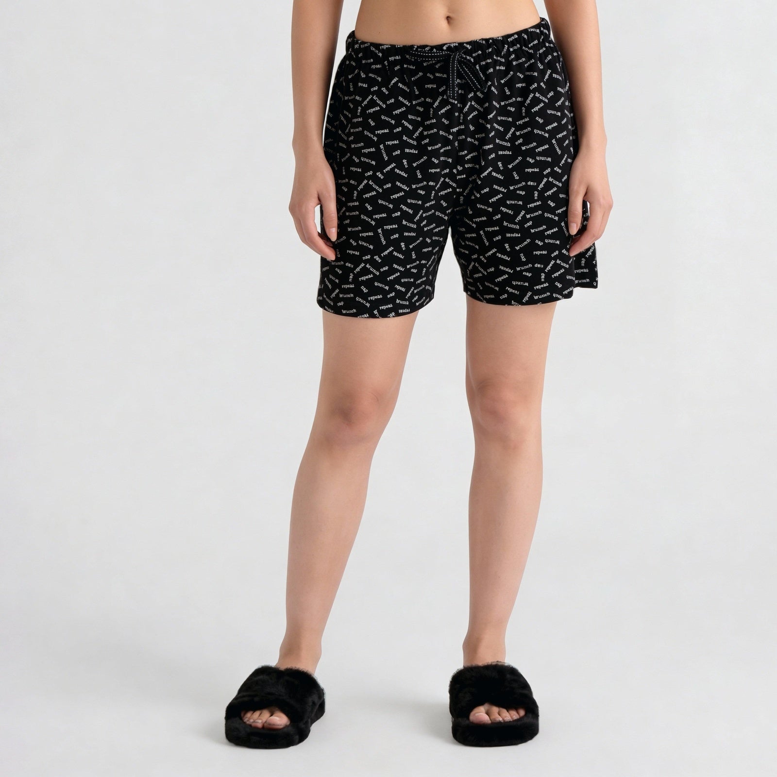 Cotton Printed Core Shorts
