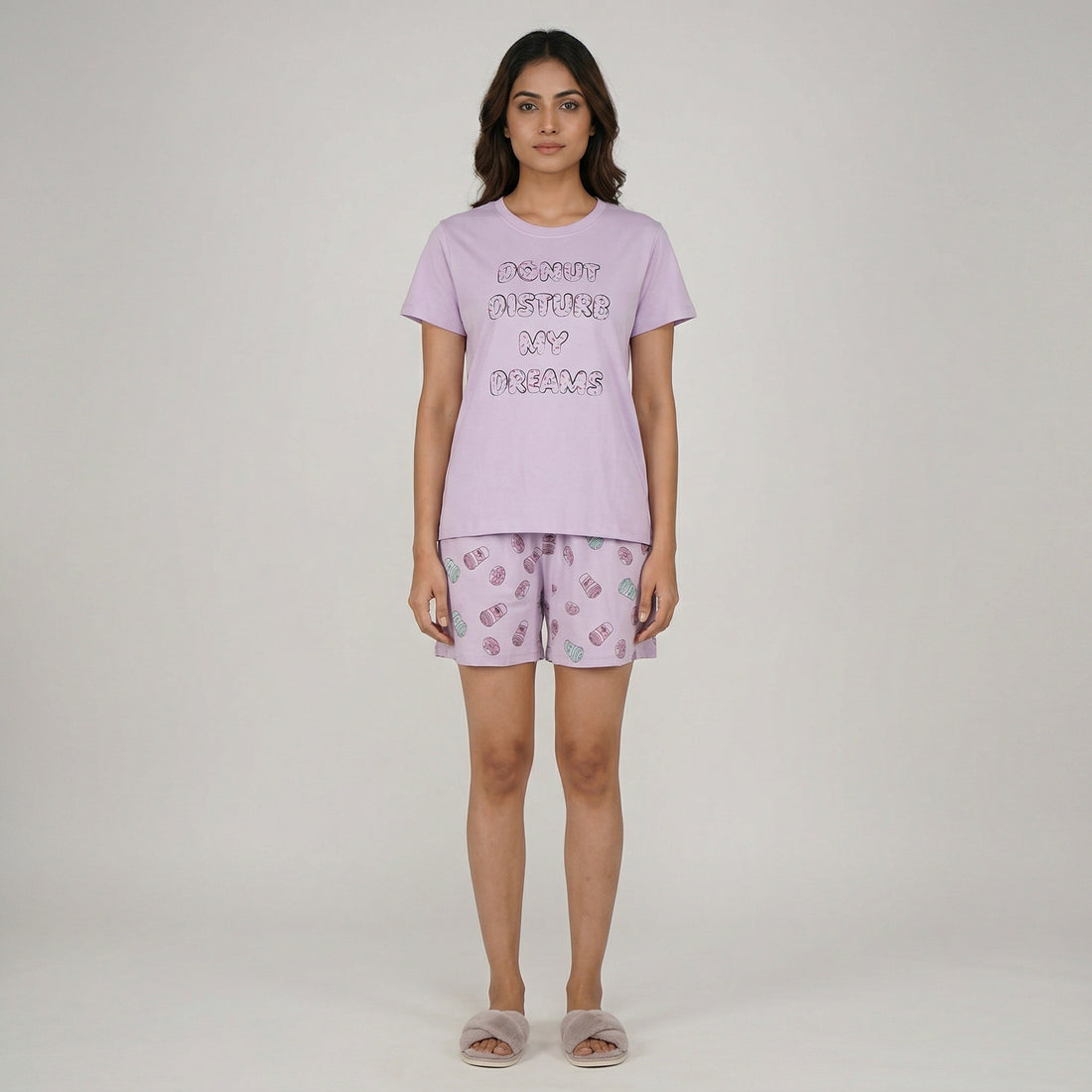 Cotton Printed Lounge Shorts