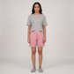 Cotton Checkered Lounge Shorts