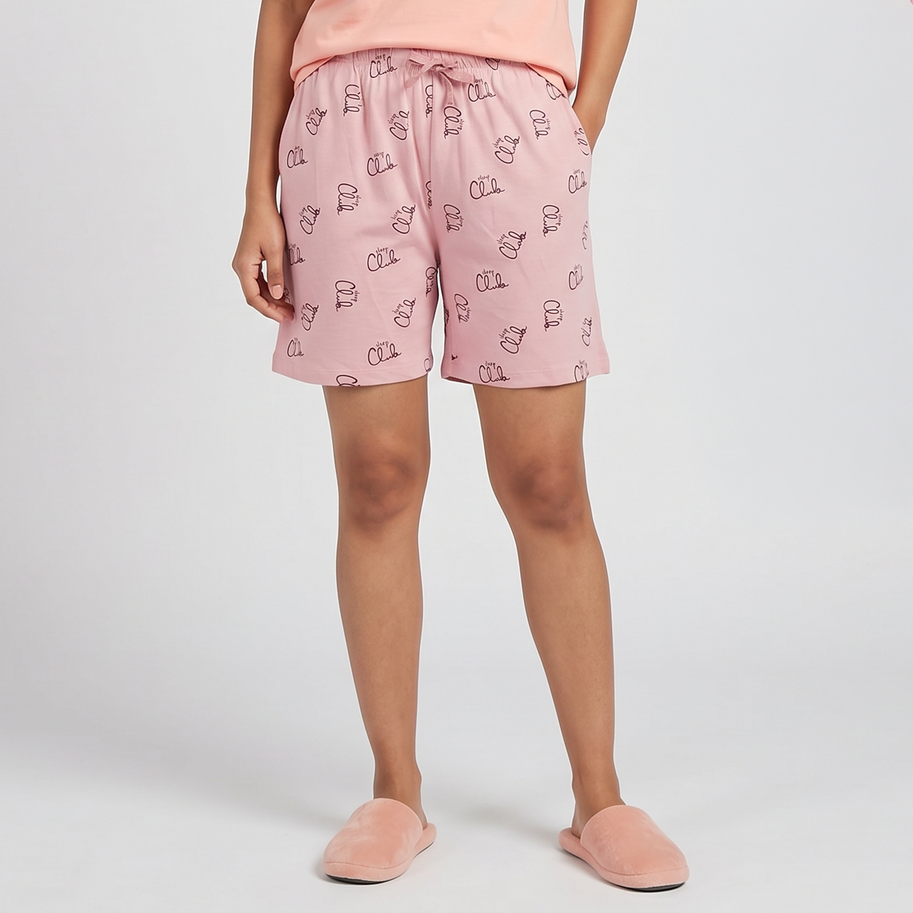 Cotton Printed Lounge Shorts