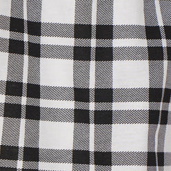 Cotton Checkered Lounge Shorts