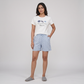 Cotton Printed Lounge Shorts