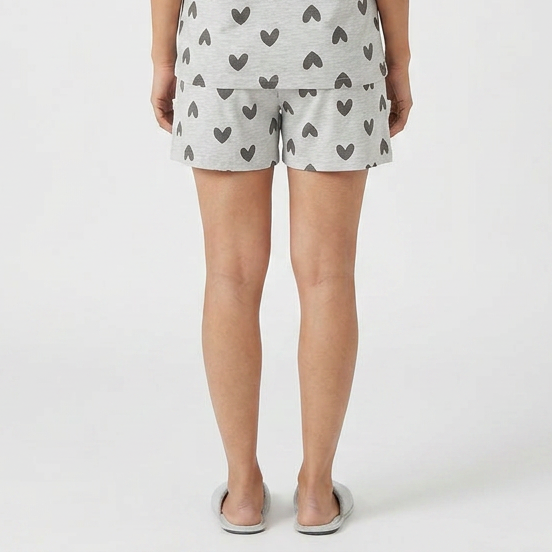 Cotton Printed Lounge Shorts
