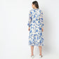 Flare Fit Printed Dress