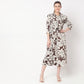 Regular Fit Printed Dress