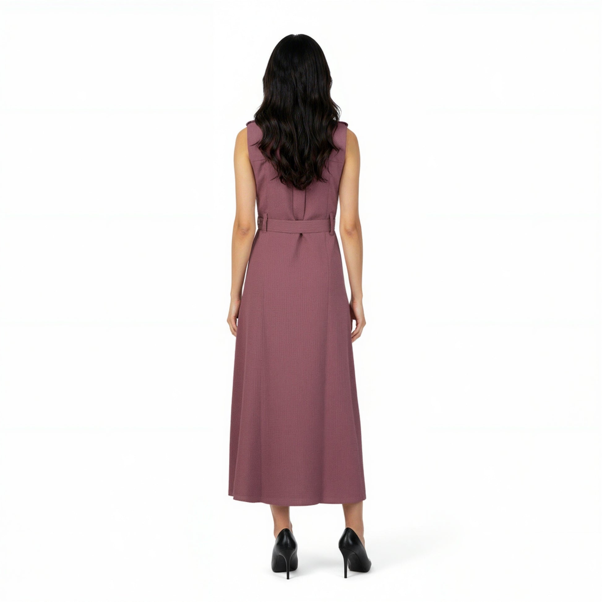 Regular Fit Solid Dress