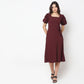 Buy Puff Sleeve Structured Dress - Style Union