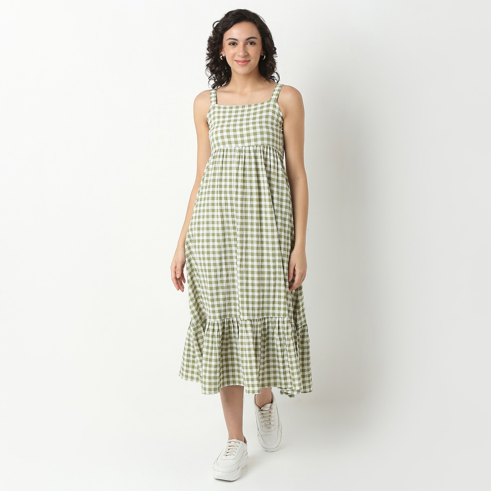 ❀ℳ's Gracy❀ Deformation Check Dress Checks Dresses - Buy Checks