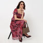Floral Square Neck Dress 