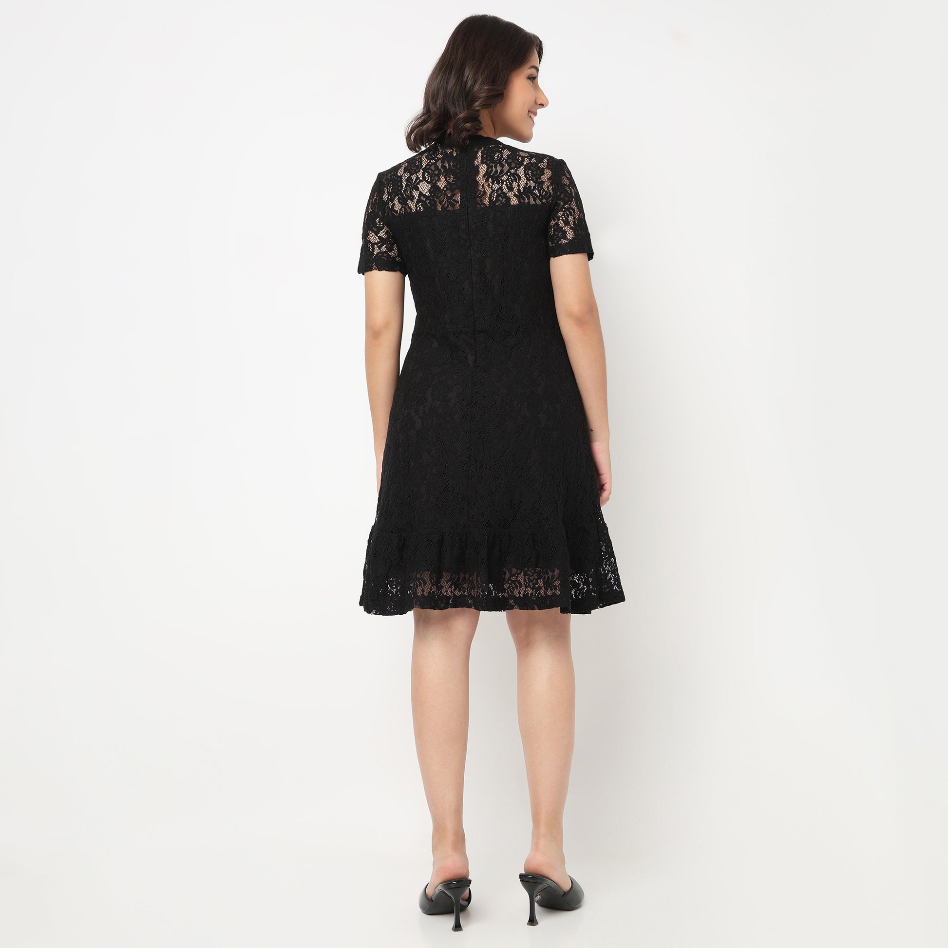 Lace Knitted Dress