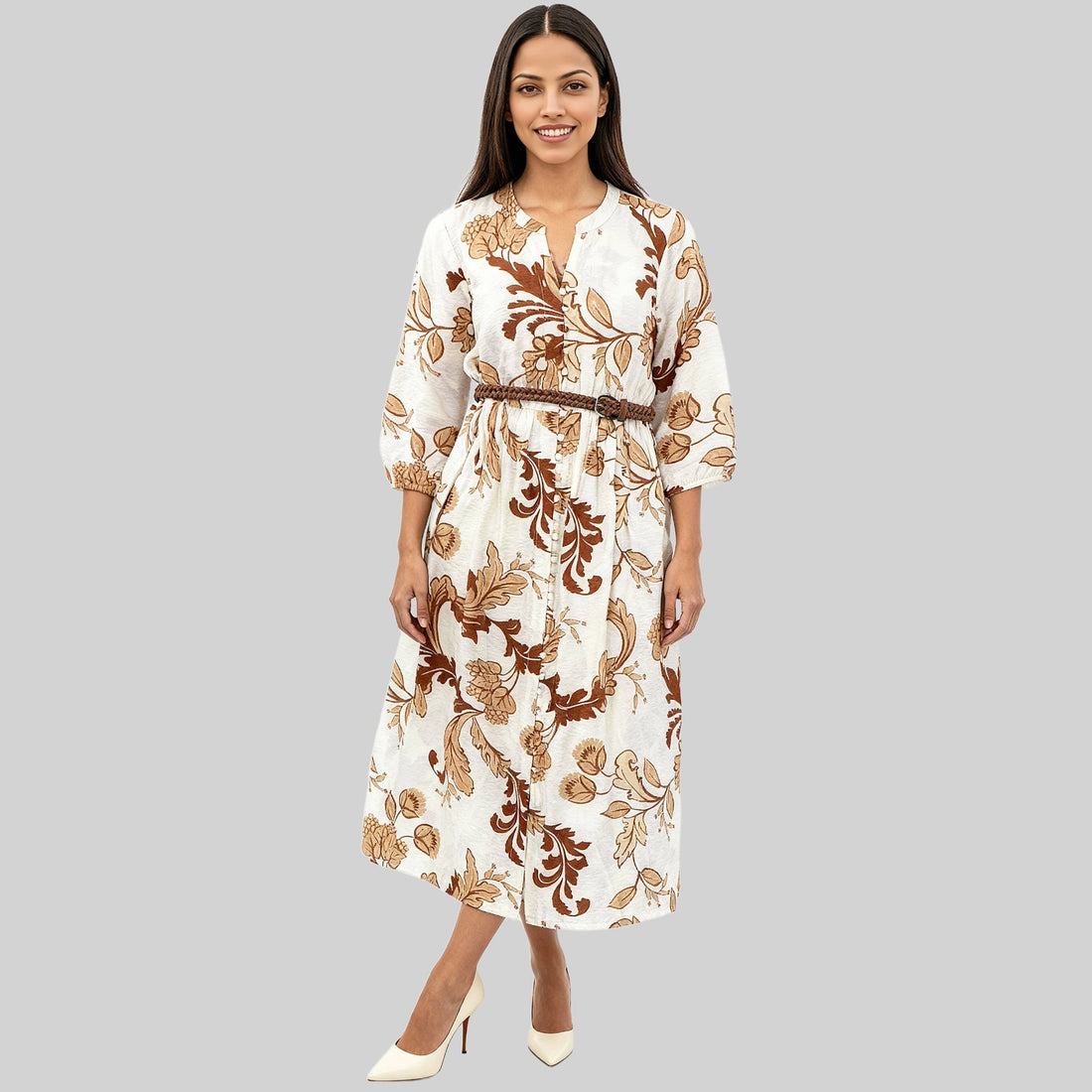 Floral Flare Dress