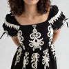 Printed Flared Dress