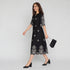 V-Neck Printed Dress