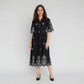 V-Neck Printed Dress