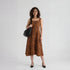 Polyester printed Sleeveless Dress