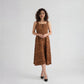 Polyester printed Sleeveless Dress