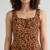 Polyester printed Sleeveless Dress