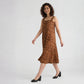 Polyester printed Sleeveless Dress