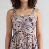 Printed Flared Dress