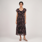 Floral U-Neck Dress